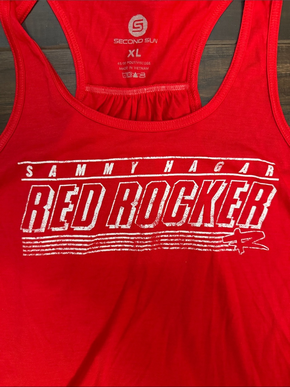 Sammy Hagar Tank Top - Red Rocker - Picture 2 of 7